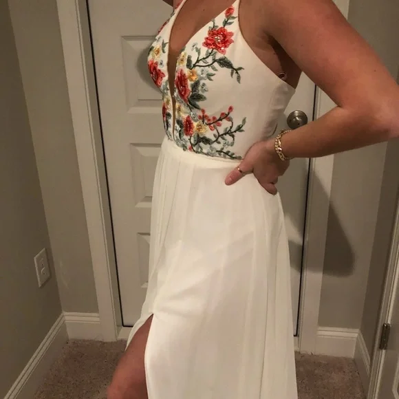 Floral print prom/ homecoming dress - Picture 6 of 10